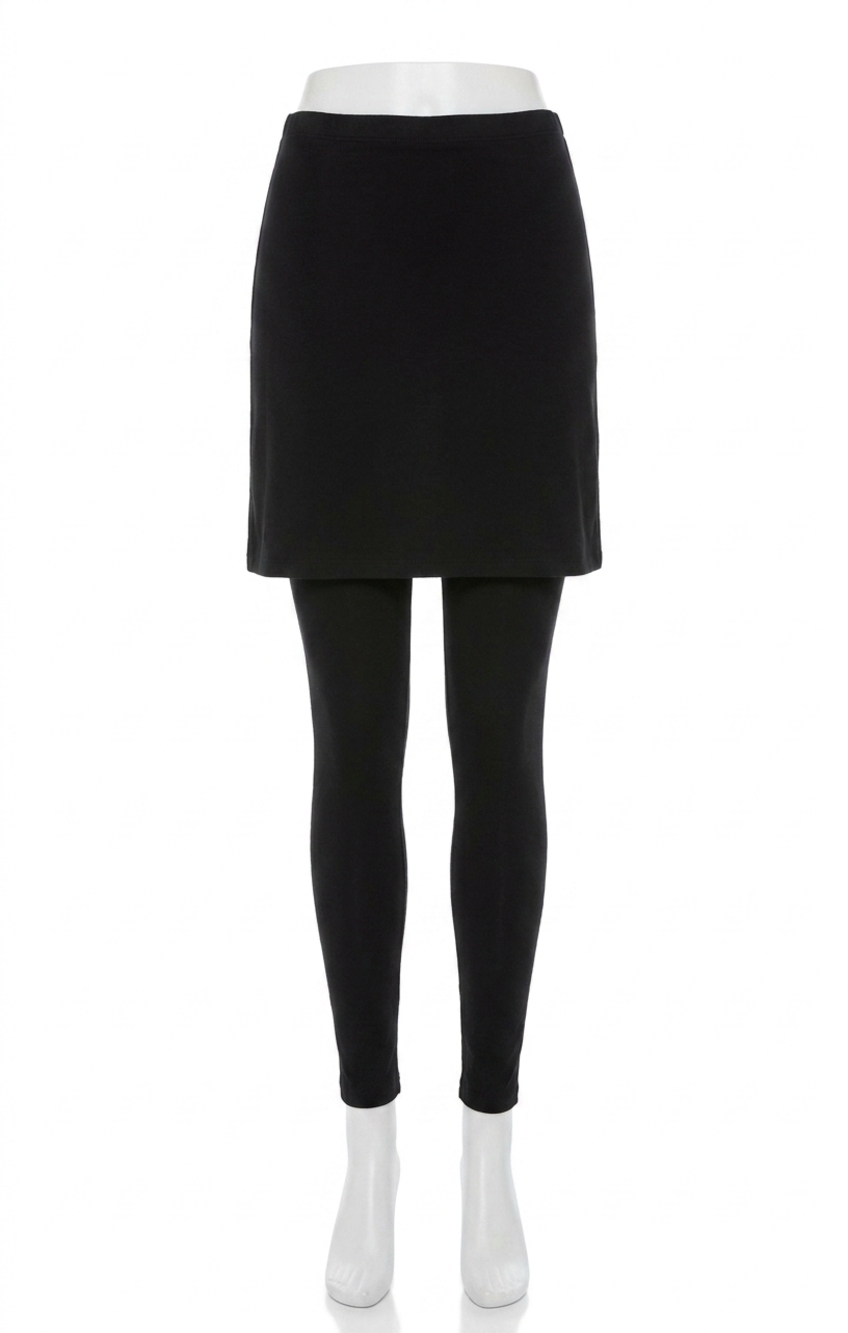 NEW SYMPLI women's mini skirt in black